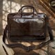 Кожаная сумка для ноутбука работы поездок и документов Vintage 14152 Коричневая фото