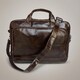 Кожаная сумка для ноутбука работы поездок и документов Vintage 14152 Коричневая фото
