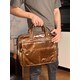 Кожаная сумка для ноутбука работы и документов Vintage 14247 Коричневая фото