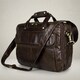 Кожаная сумка для ноутбука работы и документов Vintage 14247 Коричневая фото