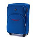 Чемодан Wings 1708 средний M голубой 4 колесный фото, картинка, изображение