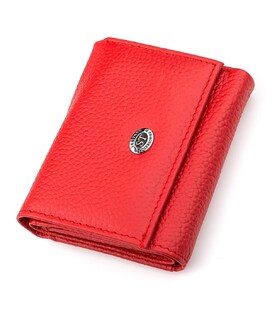 Гаманець ST Leather 18323 (ST440) дуже зручний жіночий Червоний