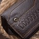 Мужской кошелек с тиснением 20233 Vintage Коричневый фото
