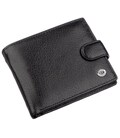 Мужской универсальный кошелек ST Leather 18836 Черный