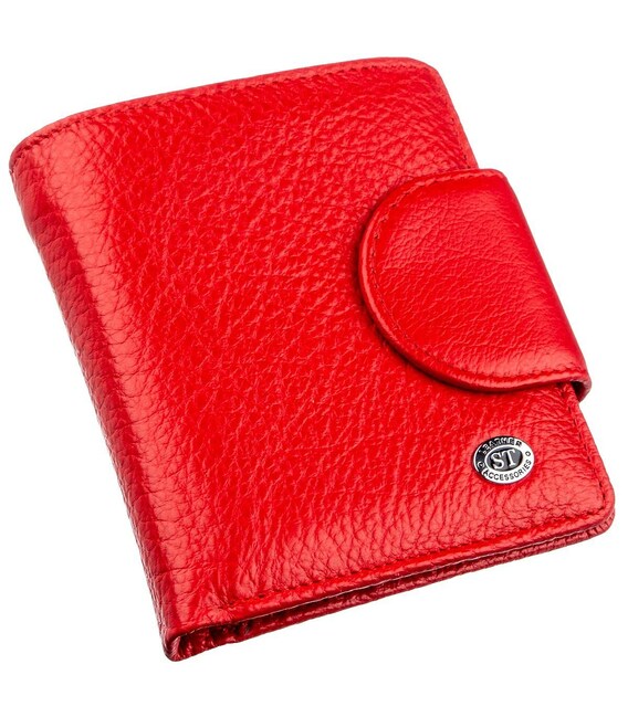 Оригінальний жіночий гаманець ST Leather 18923 Червоний