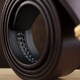 Ремень мужской c золотистой прямоугольной пряжкой Vintage 20260 Коричневый фото