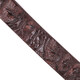 Ремень мужской CROCODILE LEATHER 18178 из натуральной кожи крокодила Коричневый фото