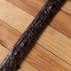 Ремень мужской CROCODILE LEATHER 18178 из натуральной кожи крокодила Коричневый фото