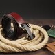 Ремень мужской с пряжкой уголки Vintage 20261 Коричневый фото