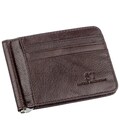 Стильний чоловічий Затискач ST Leather 18941 Коричневий