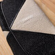 Кошелек женский STINGRAY LEATHER 18103 из натуральной кожи морского ската Черный фото