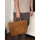 Кожаный портфель для ноутбука работы и документов Vintage 14066 Коричневый фото