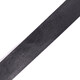 Ремень-автомат CROCODILE LEATHER 18239 из натуральной кожи крокодила Черный фото