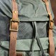 Рюкзак дорожный текстильный Vintage 20056 Зеленый фото