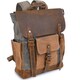Рюкзак комбинированный дорожный Vintage 20113 Серый фото