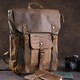 Рюкзак комбинированный дорожный Vintage 20113 Серый фото
