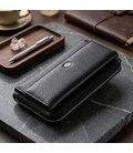 Жіночий шкіряний клатч для карток купюр та документів ST Leather 19292 Чорний