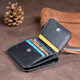 Маленький кошелек на кнопке женский ST Leather 19232 Черный фото