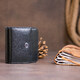 Маленький кошелек на кнопке женский ST Leather 19232 Черный фото