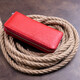 Женский кожаный клатч для карт купюр и телефона ST Leather 19366 Красный фото