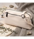 Сумка-клатч для женщин из мягкой натуральной кожи Vintage 22376 Белая