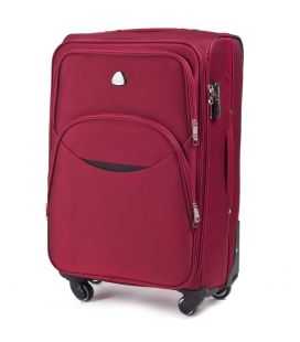 Чемодан Wings 1708 Maxi красный 4 колесный фото, картинка, изображение