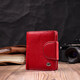 Кожаный яркий кошелек с монетницей для женщин ST Leather 19453 Красный фото