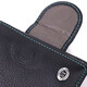Кожаный стильный кошелек с монетницей снаружи для женщин ST Leather 19454 Черный фото