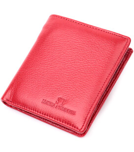 Яркий женский кошелек из натуральной кожи ST Leather 19465 Красный фото