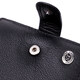 Классическое портмоне для мужчин с блоком для карт из натуральной кожи ST Leather 19473 Черное фото