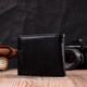 Классическое портмоне для мужчин с блоком для карт из натуральной кожи ST Leather 19473 Черное фото