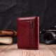 Кожаный женский кошелек с монетницей ST Leather 19480 Бордовый фото