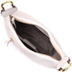 Удобная женская сумка на плечо из натуральной кожи Vintage 22628 Белая фото