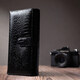 Лакированный кожаный кошелек с блоком для кредитных карт ST Leather 22683 Черный фото