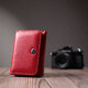 Женский кошелек горизонтального формату из натуральной кожи ST Leather 22721 Красный фото