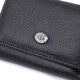 Небольшое женское портмоне с монетницей из натуральной кожи ST Leather 22730 Черный фото