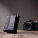 Небольшое женское портмоне с монетницей из натуральной кожи ST Leather 22730 Черный фото