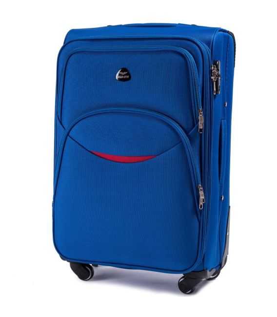 Валіза Wings 1708 велика L голуба 4 колесна - картинка, зображення, фото валізи