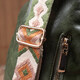 Сумка компактного размера с одной лямкой через плечо из гладкой экокожи Vintage 22771 Зеленый фото