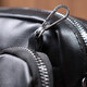 Удобная женская сумка кросс-боди с монетницей из экокожи Vintage 22796 Черный фото