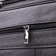 Сумка мужская с ручкой для переноса в руке из натуральной кожи Vintage 23029 Черный фото