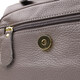 Сумка из натуральной кожи для стильных женщин Vintage 22974 Серый фото