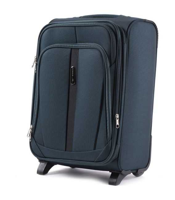 Валіза Wings 1706 маленька S зелена 2 колесна - картинка, зображення, фото валізи