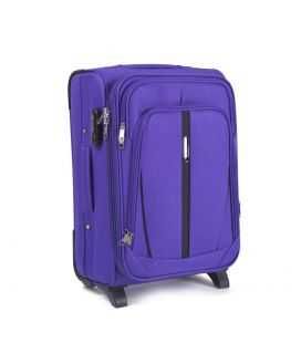 Чемодан Wings 1706 маленький S фиолетовый 2 колесный