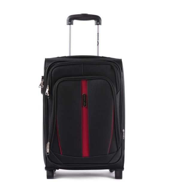 Валіза Wings 1706 маленька S чорна 2 колесна картинка, зображення, фото