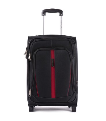 Чемодан Wings 1706 маленький S черный 2 колесный фото, картинка, изображение