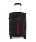 Валіза Wings 1706 маленька S чорна 2 колесна картинка, зображення, фото