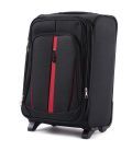 Валіза Wings 1706 маленька S чорна 2 колесна картинка, зображення, фото