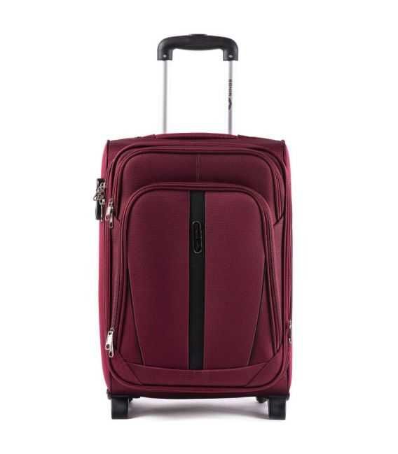 Чемодан Wings 1706 маленький S красный 2 колесный фото, картинка, изображение