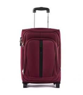 Чемодан Wings 1706 маленький S красный 2 колесный фото, картинка, изображение